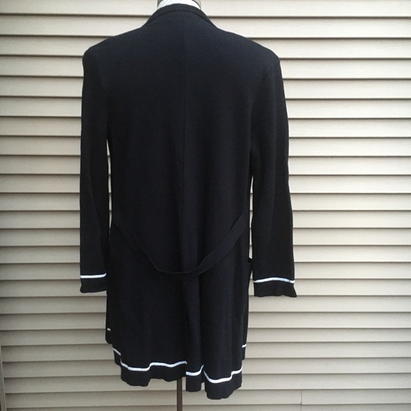 EUC Jones New York long button up cardigan sweater - Picture 2 of 8